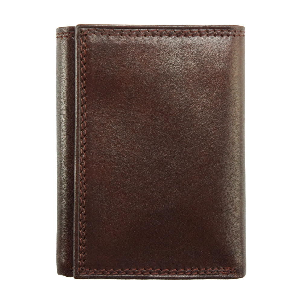 Bartolomeo V leather wallet - Made In Italy
