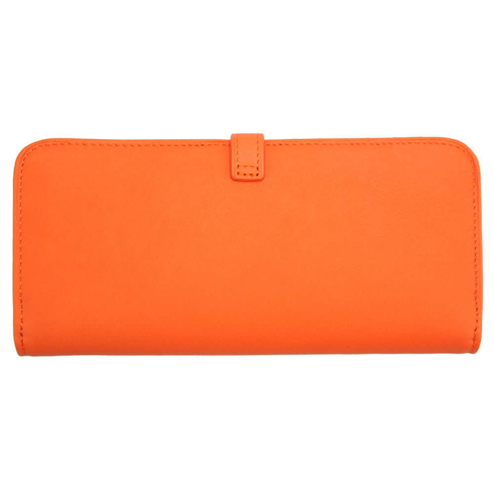 Camilla Leather Wallet - Made In Italy