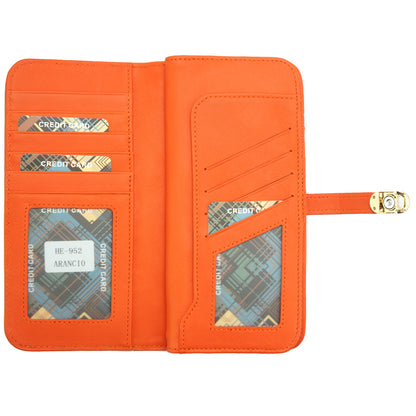 Camilla Leather Wallet - Made In Italy