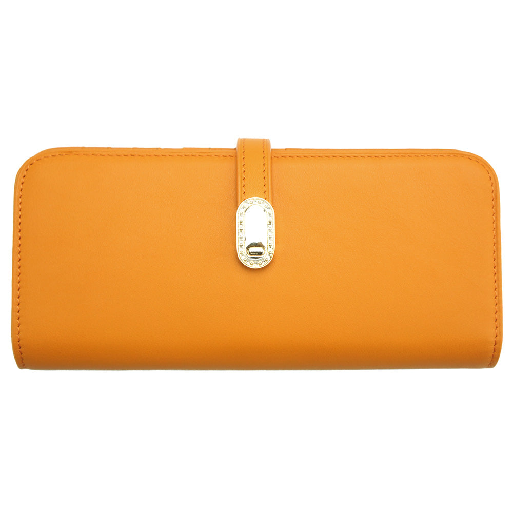 Camilla Leather Wallet - Made In Italy