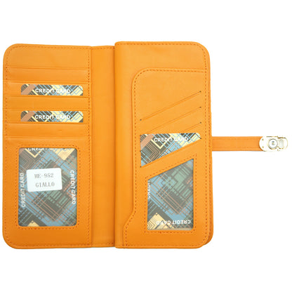 Camilla Leather Wallet - Made In Italy