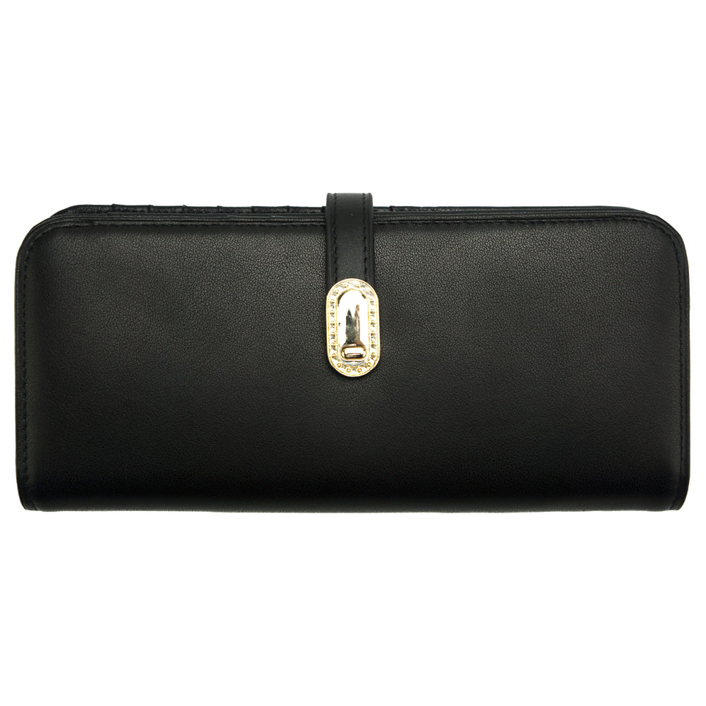 Camilla Leather Wallet - Made In Italy