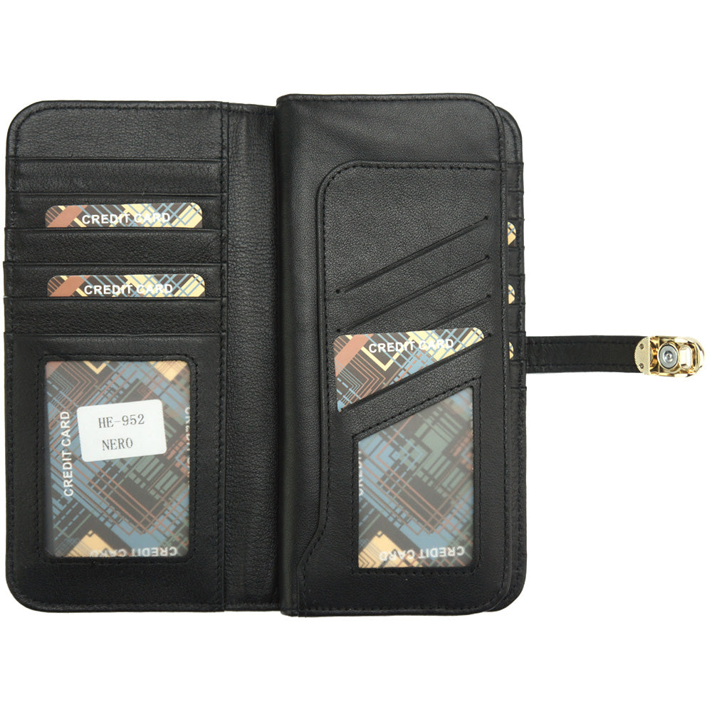Camilla Leather Wallet - Made In Italy