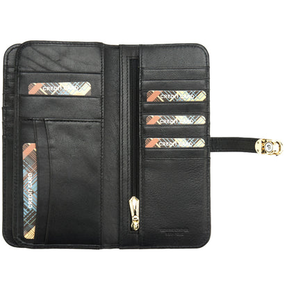 Camilla Leather Wallet - Made In Italy