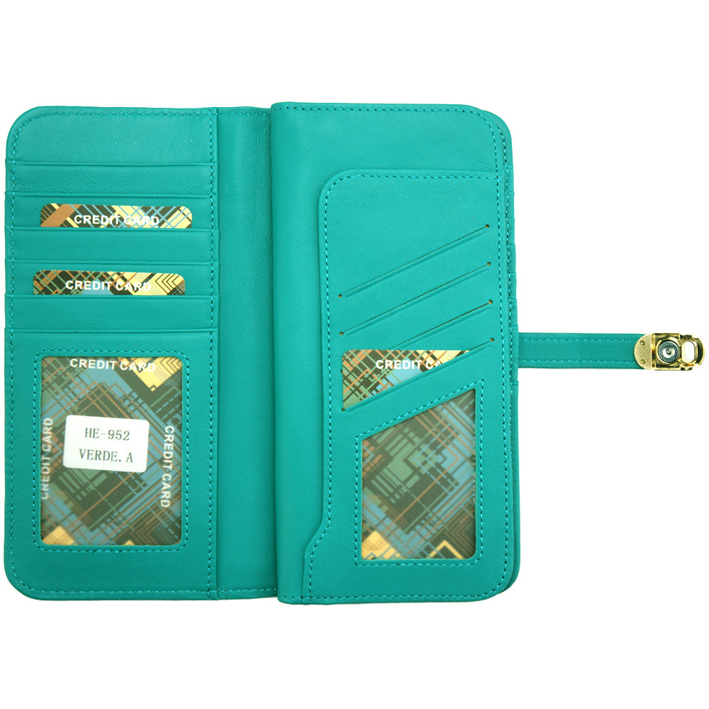 Camilla Leather Wallet - Made In Italy