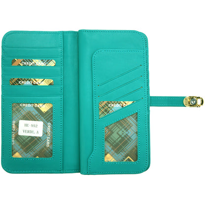 Camilla Leather Wallet - Made In Italy