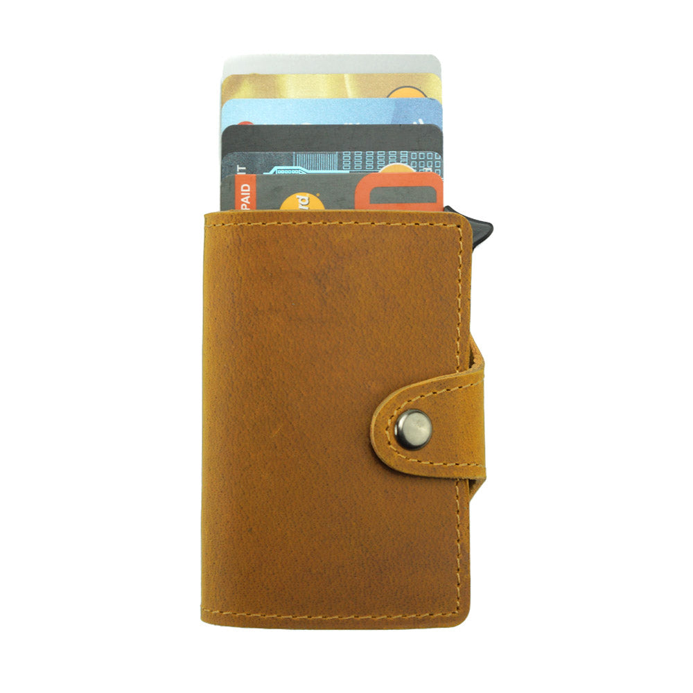 Elia Leather card holder - Made In Italy