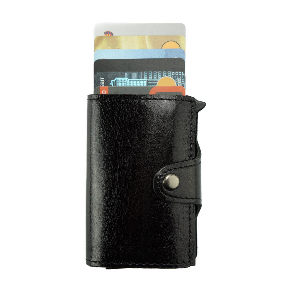 Elia Leather card holder - Made In Italy