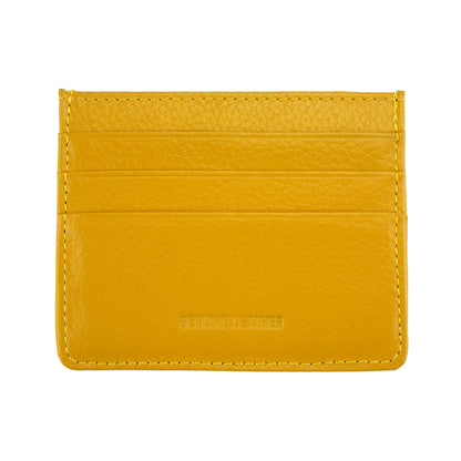Lisa Slim Leather Card Holder - Made In Italy