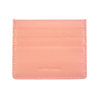 Lisa Slim Leather Card Holder - Made In Italy