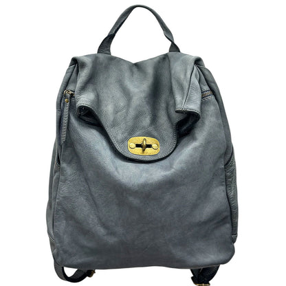 Selmira Washed Cow Leather Backpack - Made In Italy