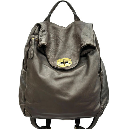 Selmira Washed Cow Leather Backpack - Made In Italy