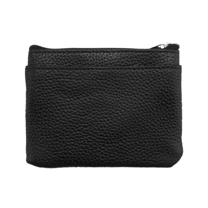Multi Zip Leather Coin Wallet Jamie - Made In Italy