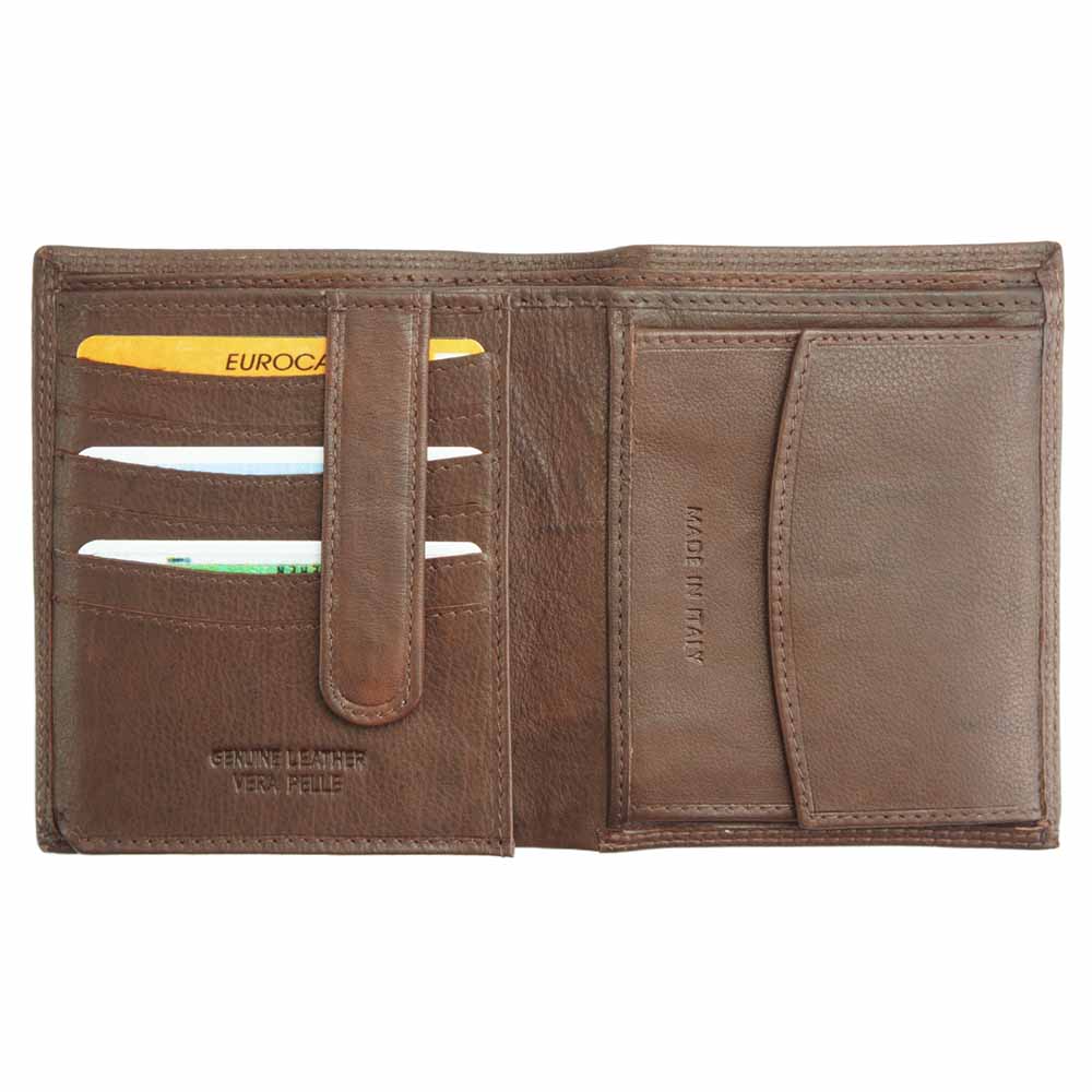 Ariel Leather Wallet - Made In Italy