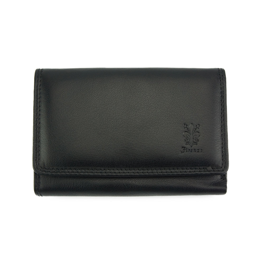 Mirella Cow Leather Women’s Wallet - Made In Italy
