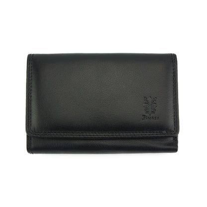 Mirella Cow Leather Women’s Wallet - Made In Italy