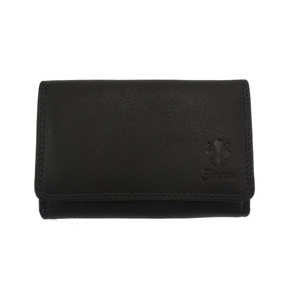 Rina Leather Wallet - Made In Italy