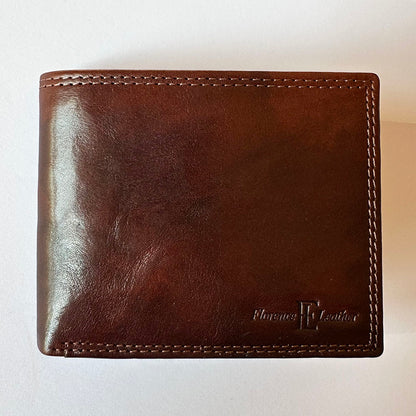 Primo V Leather Wallet - Made In Italy