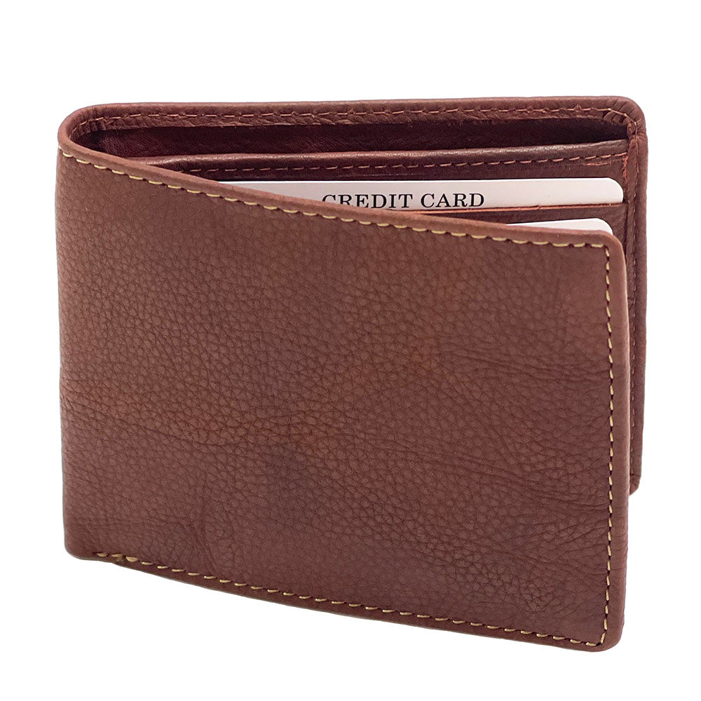 Lino Zip cow leather wallet - Made In Italy