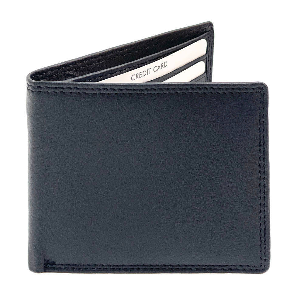 Lino Zip cow leather wallet - Made In Italy