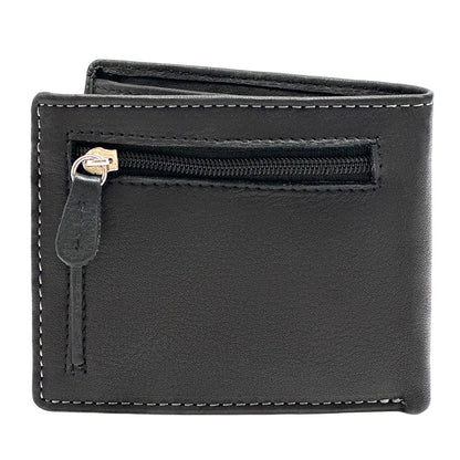 Lino Zip cow leather wallet - Made In Italy