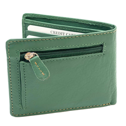 Lino Zip cow leather wallet - Made In Italy