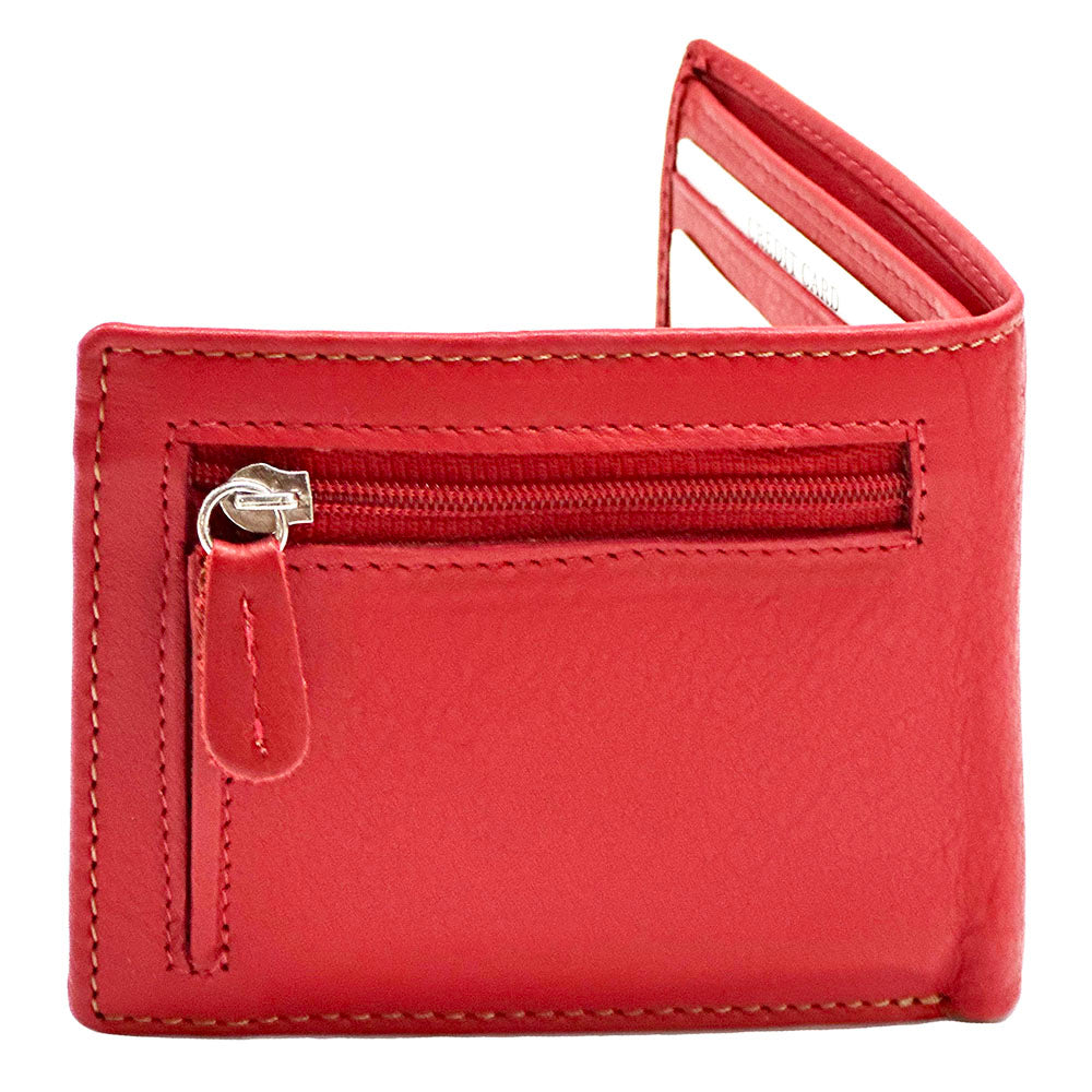 Lino Zip cow leather wallet - Made In Italy