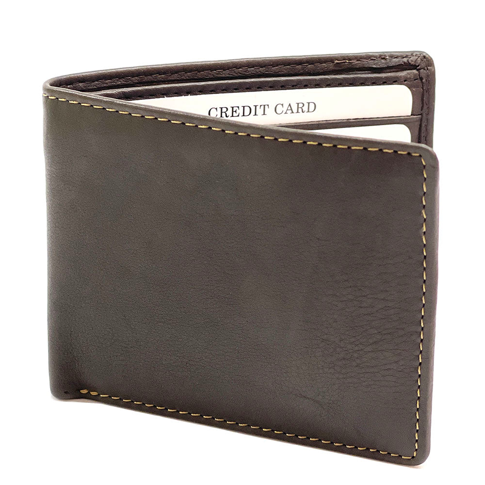 Lino Zip cow leather wallet - Made In Italy