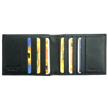 Enea Leather Wallet - Made In Italy