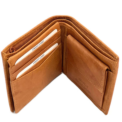 Aaron Cow Leather Wallet - Made In Italy