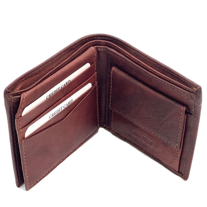 Aaron Cow Leather Wallet - Made In Italy