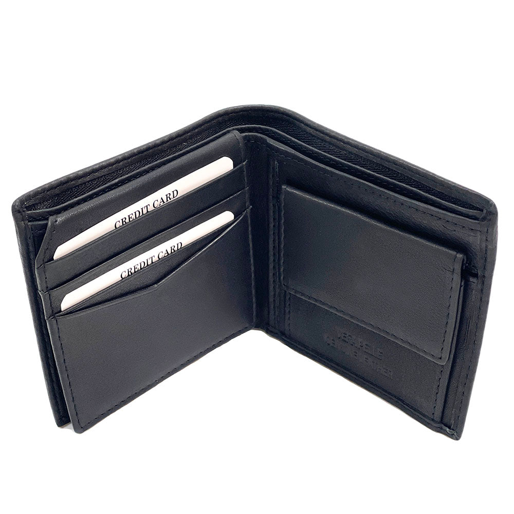 Aaron Cow Leather Wallet - Made In Italy