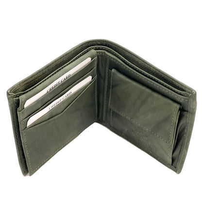 Aaron Cow Leather Wallet - Made In Italy