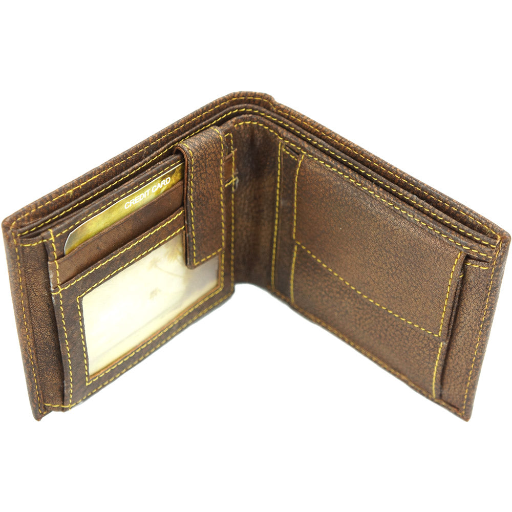 Alfonso Leather Wallet - Made In Italy