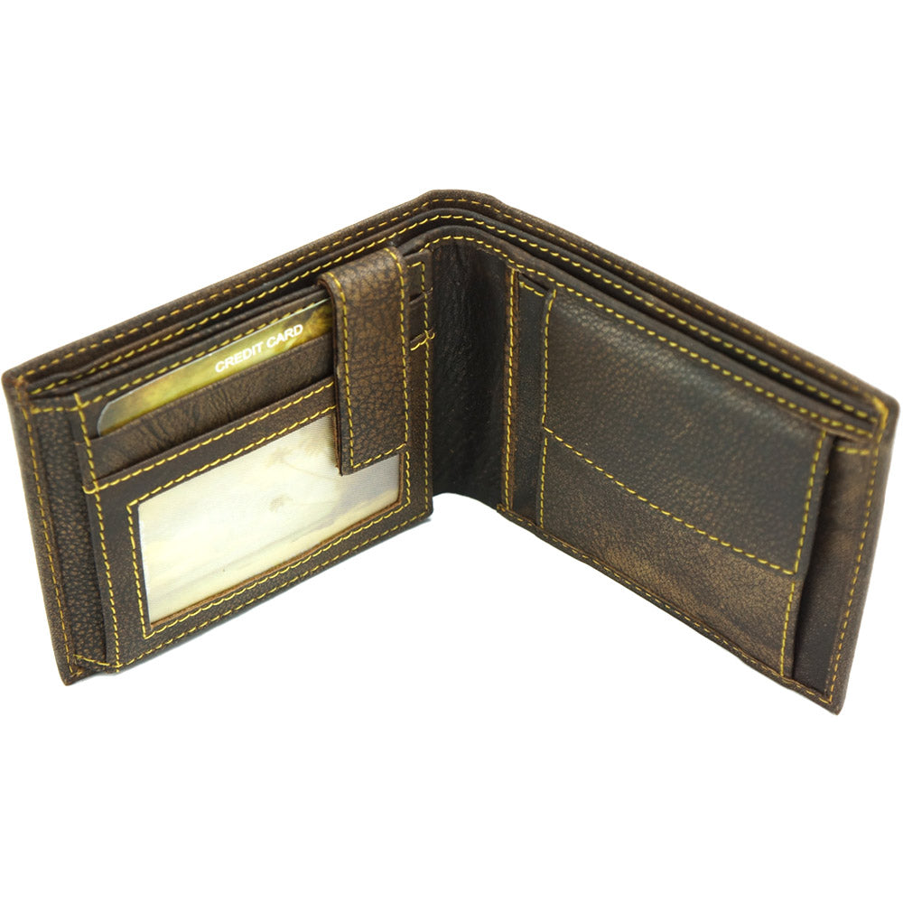 Alfonso Leather Wallet - Made In Italy