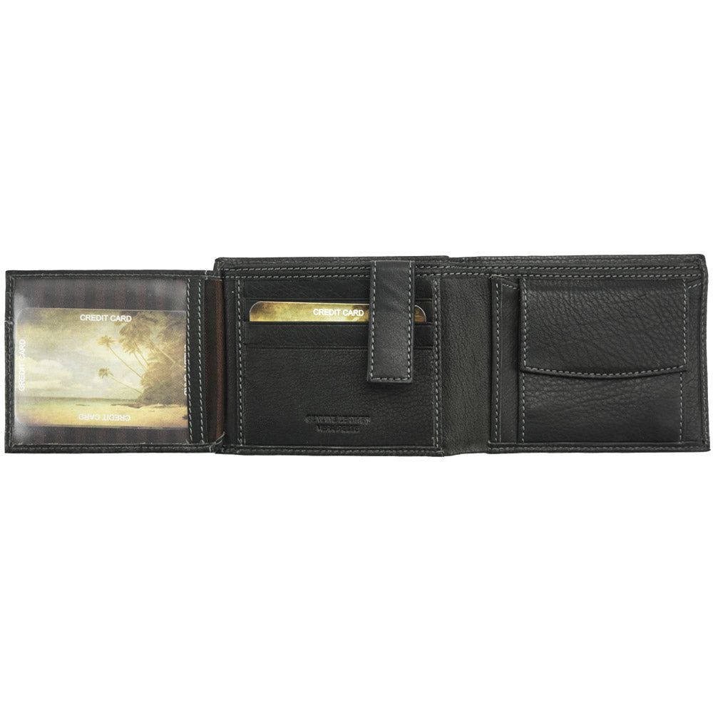 Alfonso Leather Wallet - Made In Italy