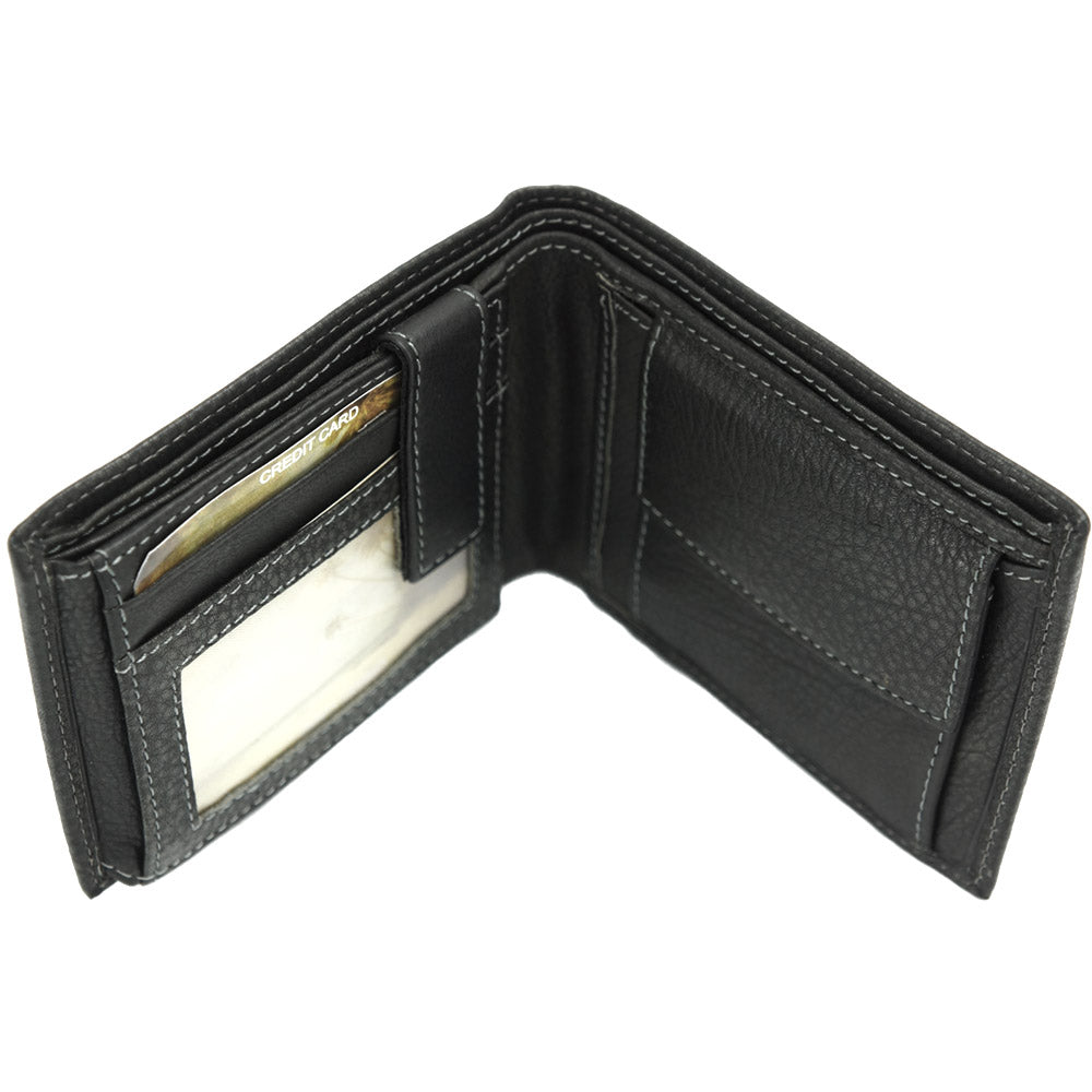 Alfonso Leather Wallet - Made In Italy