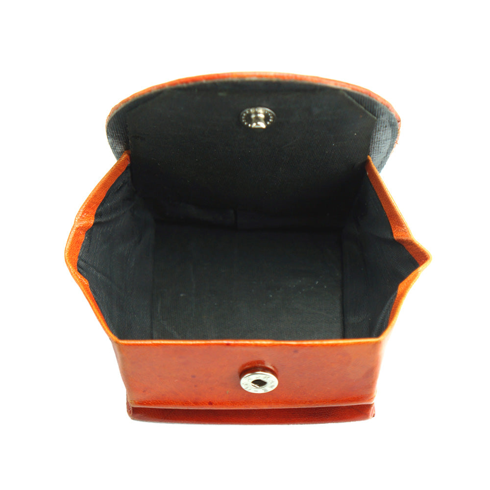 Cat Leather Coin Purse - Made In Italy