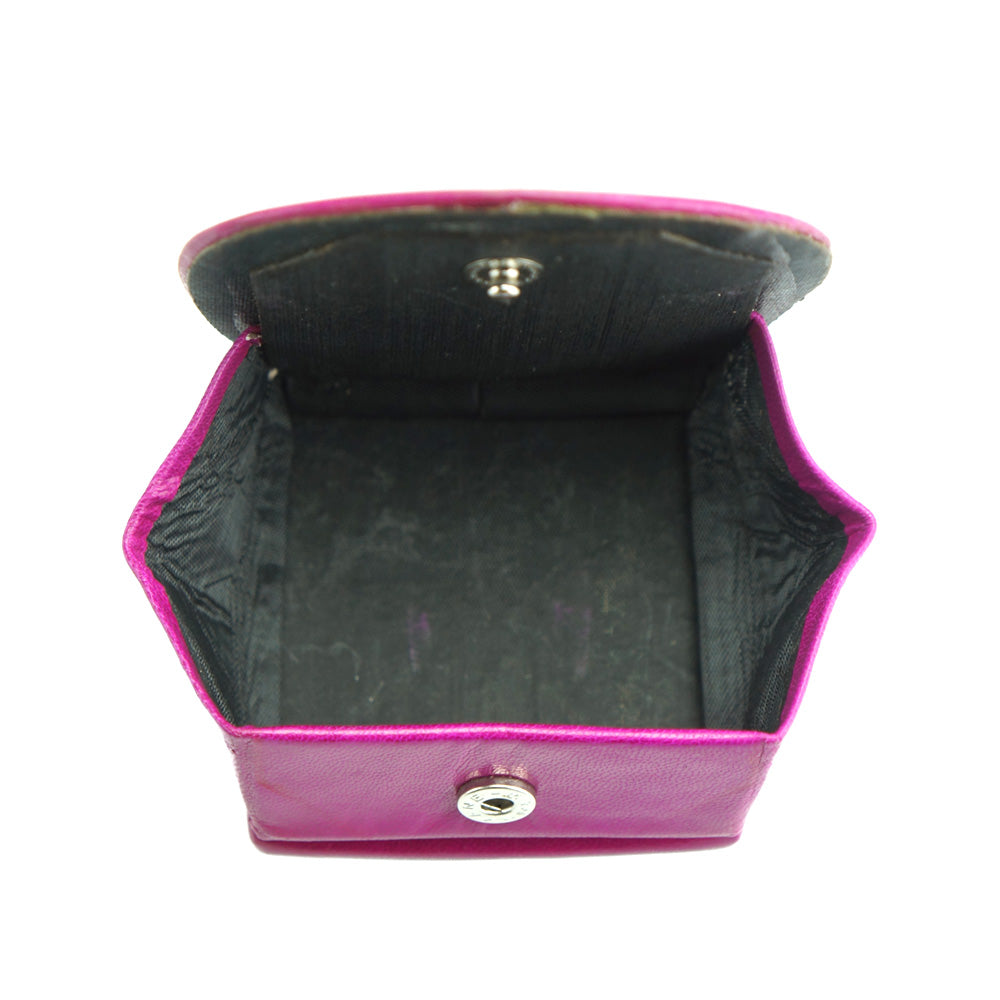 Cat Leather Coin Purse - Made In Italy