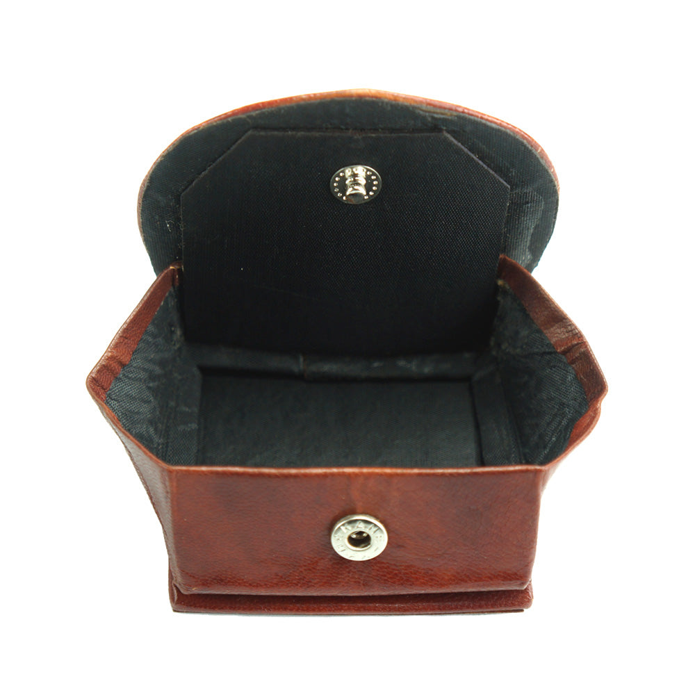 Cat Leather Coin Purse - Made In Italy