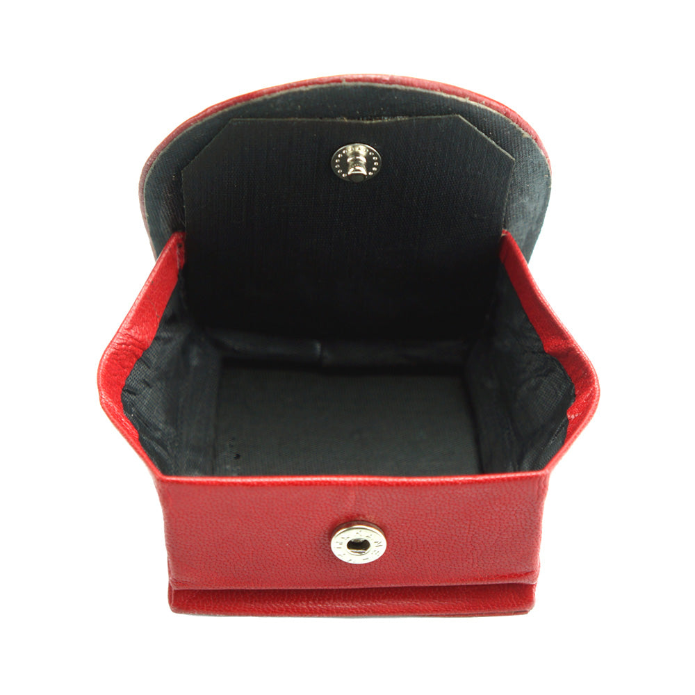 Cat Leather Coin Purse - Made In Italy