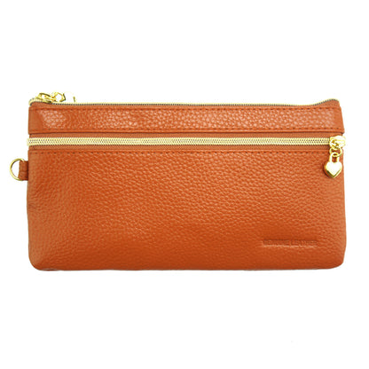 Anastasia D Leather Wallet - Made In Italy