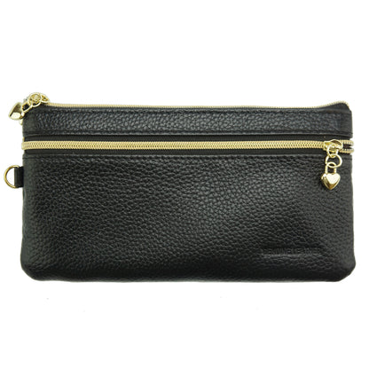 Anastasia D Leather Wallet - Made In Italy