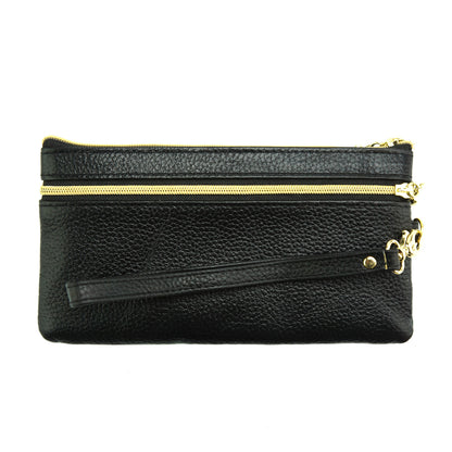 Anastasia D Leather Wallet - Made In Italy
