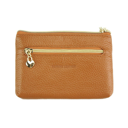 Soave Leather Coin Card Holder - Made In Italy