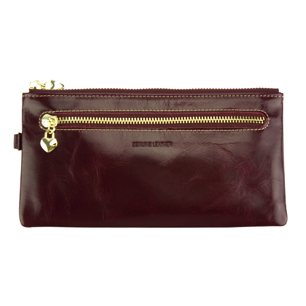 Anastasia Patent Leather Wallet - Made In Italy
