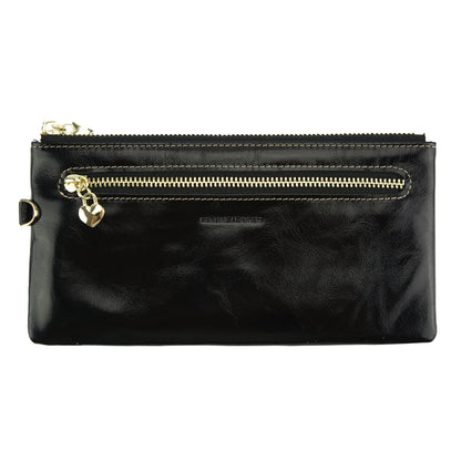 Anastasia Patent Leather Wallet - Made In Italy