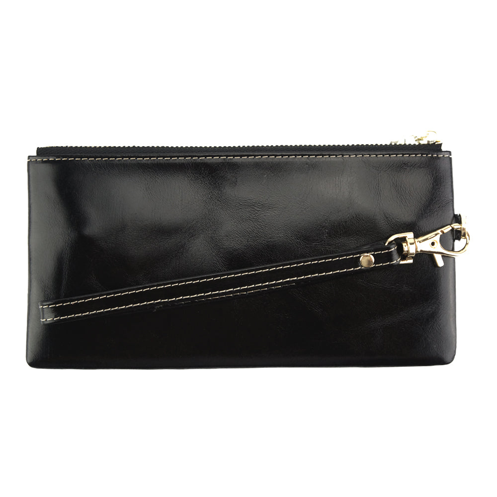 Anastasia Patent Leather Wallet - Made In Italy