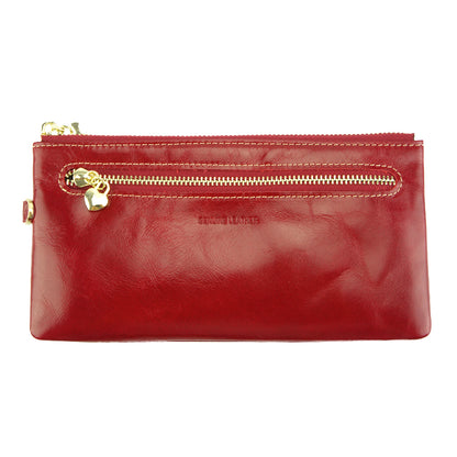 Anastasia Patent Leather Wallet - Made In Italy