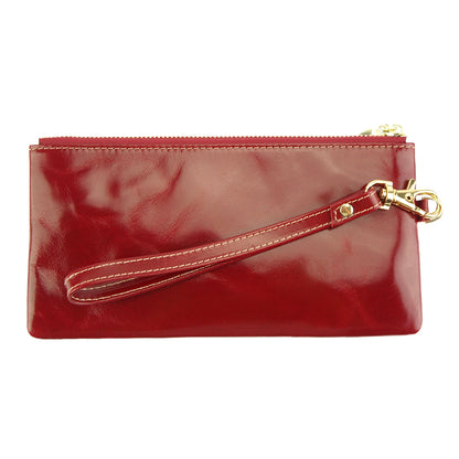 Anastasia Patent Leather Wallet - Made In Italy
